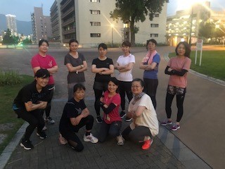 小倉で初めてのナイトラン